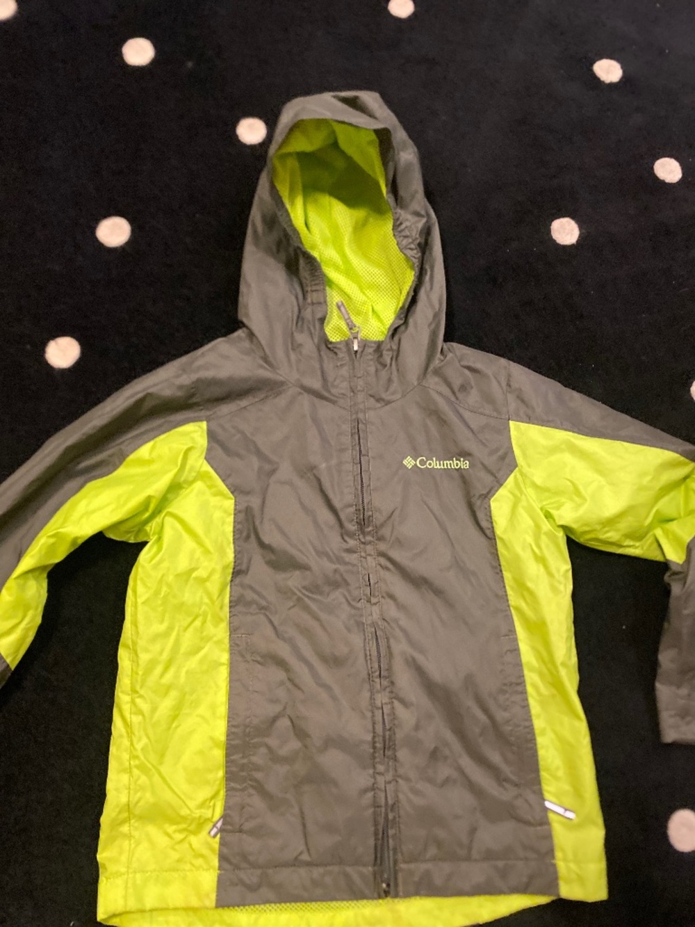 Kids Columbia rain jacket